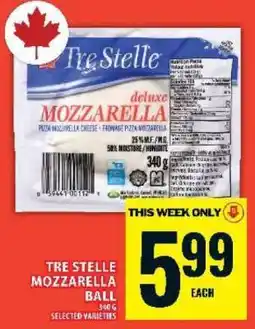 Food Basics TRE STELLE MOZZARELLA BALL offer