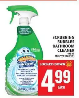 Food Basics SCRUBBING BUBBLES BATHROOM CLEANER offer