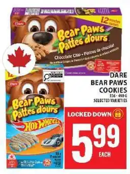 Food Basics Dare Bear Paws Cookies offer
