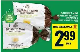 Food Basics Gourmet Mini White or Yellow Potatoes offer
