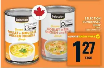 Food Basics SELECTION CONDENSED SOUP offer