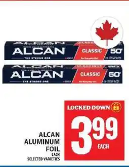 Food Basics ALCAN ALUMINUM FOIL offer