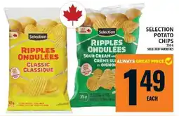 Food Basics SELECTION POTATO CHIPS offer