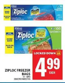 Food Basics Ziploc Freezer Bags offer