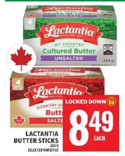Food Basics LACTANTIA BUTTER STICKS offer