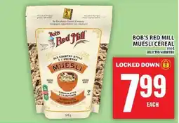 Food Basics Bob's Red Mill Muesli Cereal offer