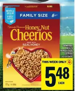 Food Basics Honey Nut Cheerios offer