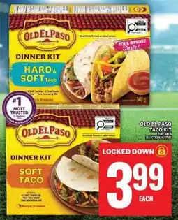 Food Basics OLD EL PASO TACO KIT offer