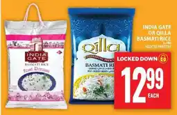 Food Basics India Gate or Qilla Basmati Rice offer
