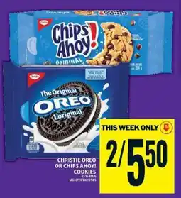 Food Basics CHRISTIE OREO OR CHIPS AHOY! COOKIES offer