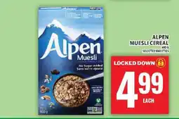 Food Basics Alpen Muesli Cereal offer