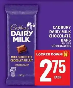 Food Basics Cadbury Dairy Milk Chocolate Bars offer
