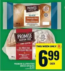 Food Basics PROMISE GLUTEN FREE BREAD OR BUNS offer
