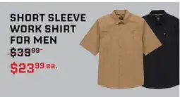 RONA SHORT SLEEVE WORK SHIRT FOR MEN offer