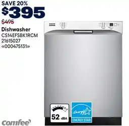 RONA Comfee Dishwasher offer