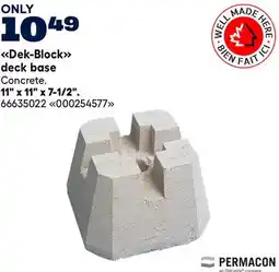 RONA PERMACON Dek-Block deck base offer