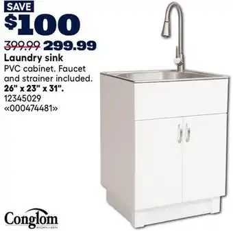 RONA Laundry sink offer