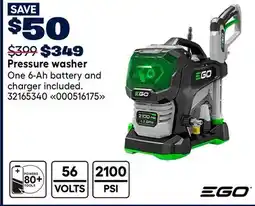 RONA Pressure washer offer