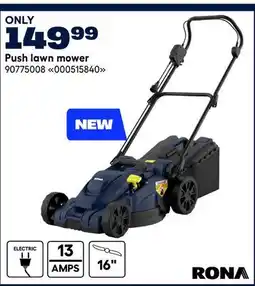 RONA RONA Push lawn mower offer