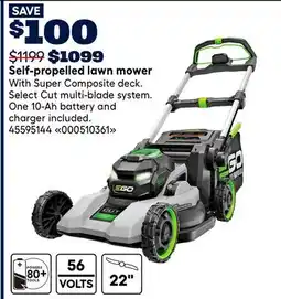 RONA EGO Self-propelled lawn mower offer