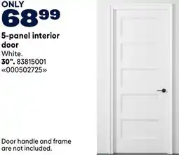 RONA 5-panel interior door offer