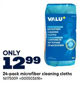 RONA Valu+ 24-pack microfiber cleaning cloths offer