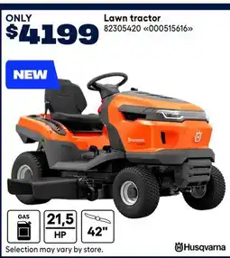 RONA Husqvarna Lawn tractor offer