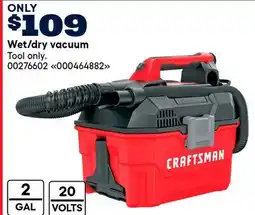 RONA Craftsman Wet/dry vacuum offer