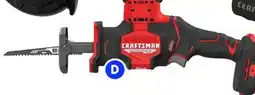 RONA CRAFTSMAN 20V Brushless Cordless Reciprocating Saw (Tool Only) offer