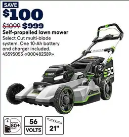 RONA EGO Self-propelled lawn mower offer