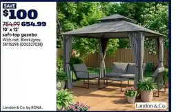RONA 10X12 Soft Top Gazebo offer