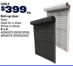RONA VALU+ 5' x 6' Roll-up door offer