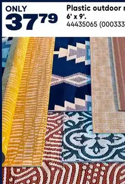 RONA VALU+ Plastic outdoor rug 6' x 9' offer