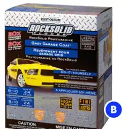 RONA Rust-Oleum Rocksolid floor coating 2.25-L offer