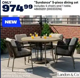RONA Sundance 5-piece dining set 1 offer