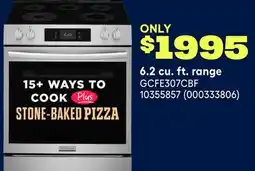 RONA FRIGIDAIRE 6.2 cu. ft. range offer