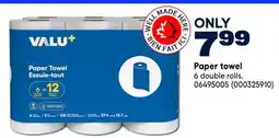 RONA Paper towel offer