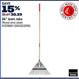 RONA GARANT 24 lawn rake offer