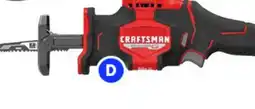 RONA CRAFTSMAN 20V Brushless Cordless Reciprocating Saw offer