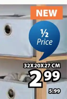 JYSK FRANS Basket, black or grey offer