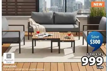 JYSK ODDESUND 5-piece conversation set offer