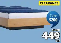 JYSK ELLINGE Bed frame, with hydraulic lift storage compartment offer