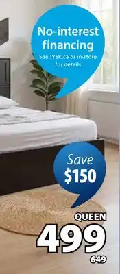 JYSK CARDIFF Bed frame offer