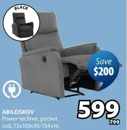 JYSK ABILDSKOV Power recliner offer