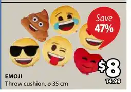 JYSK EMOJI Throw cushion offer