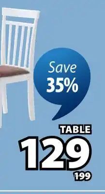 JYSK AXEL Drop Leaf Dining Table offer