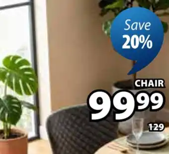 JYSK PEBRINGE DINING CHAIR offer