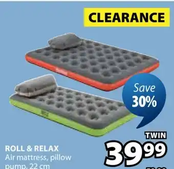 JYSK ROLL & RELAX Air mattress offer