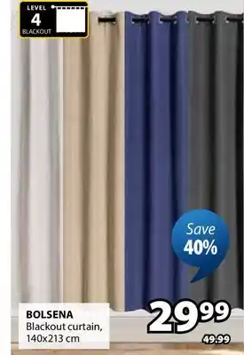 JYSK BOLSENA Blackout curtain offer