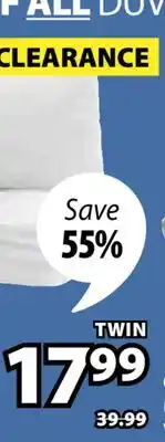 JYSK MARSEILLE Duvet & pillow set, 2 pieces, light warm offer
